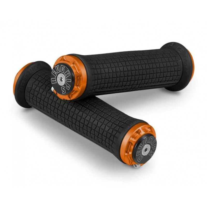 Revgrips RG7 Ergo Pro Series Grips 34mm BLACK/ORANGE
